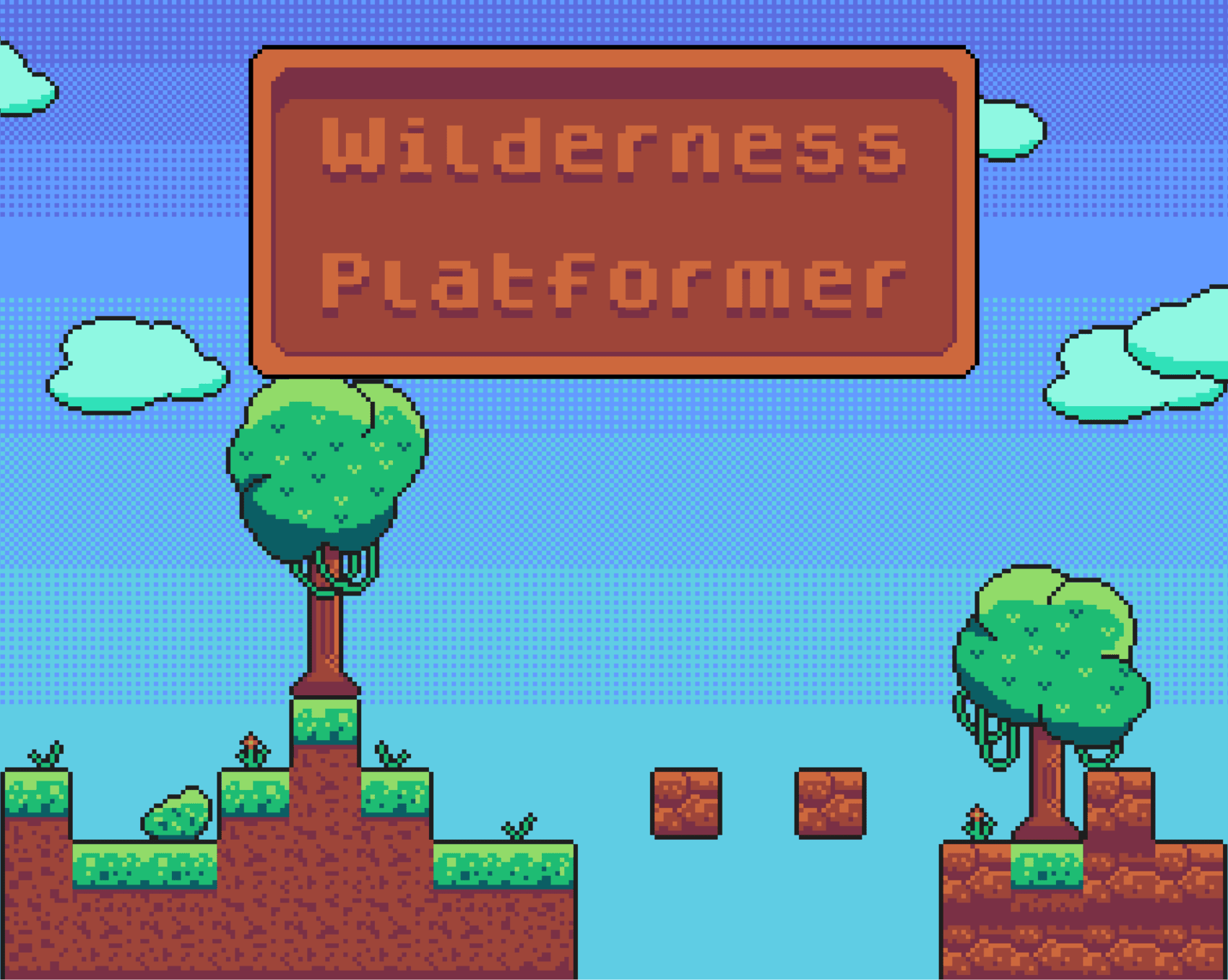 Pixel Platformer Wilderness Assets 16x16
