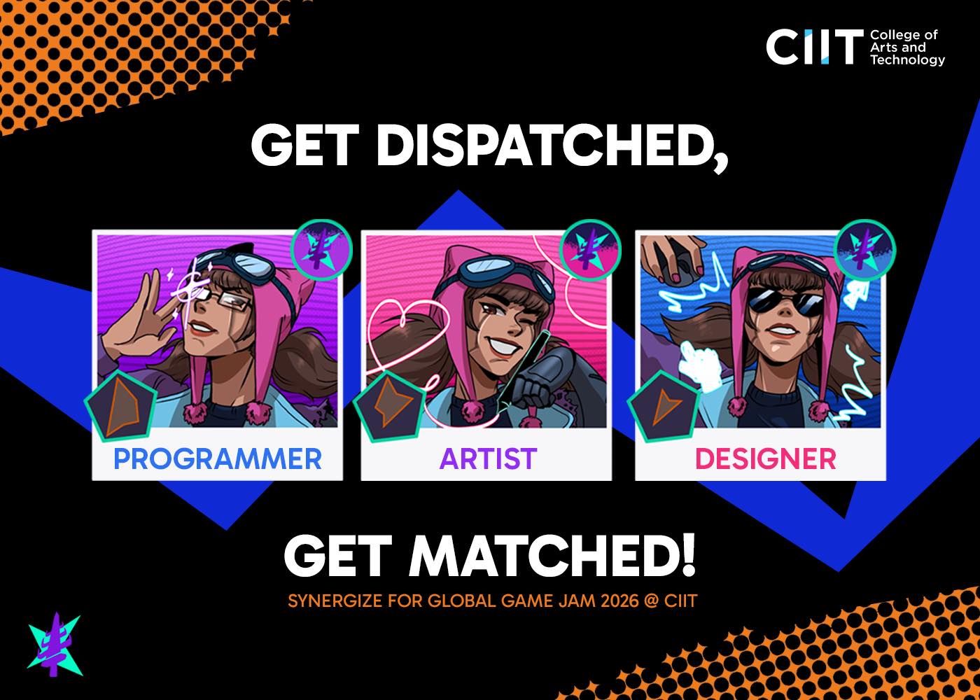 UnPAUSE GGJ Matchmaking Poster UnPAUSE GGJ Matchmaking Poster
