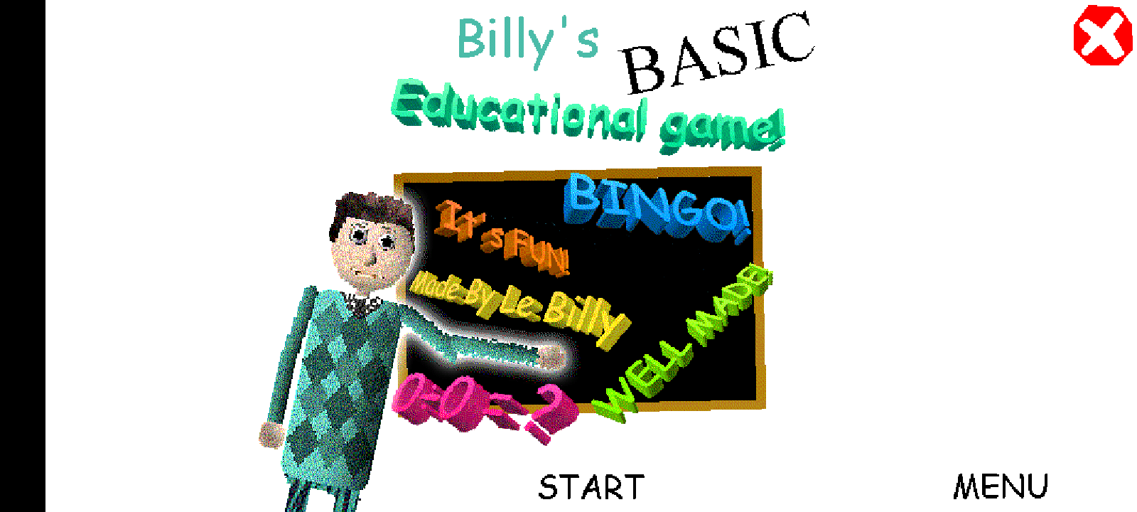 Billy's Basic Educational Game Pre Release 1 V1.4.3 Mod Menu