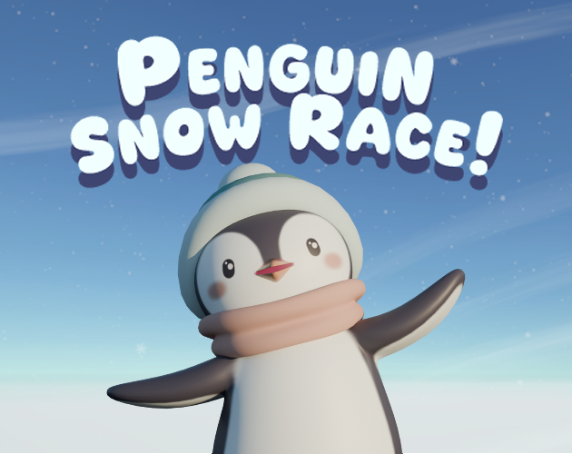 Penguin Snow Race!