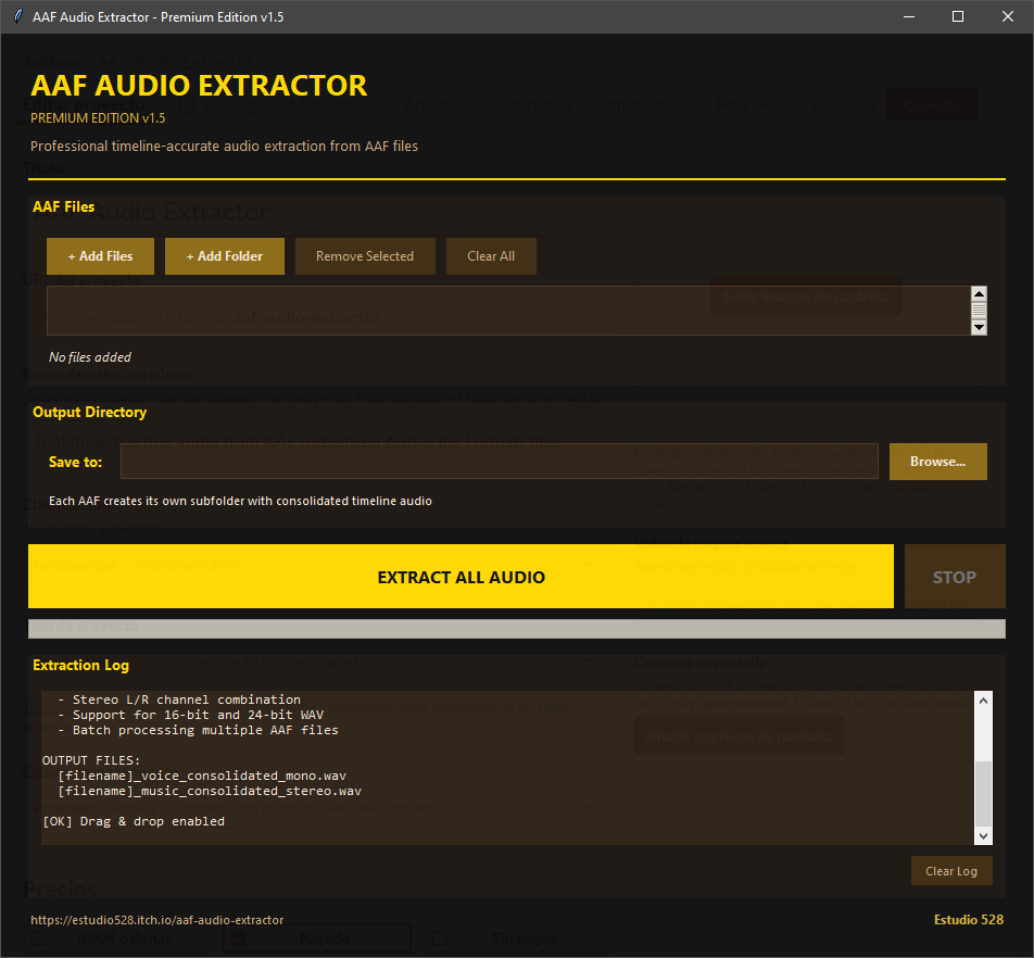 AAF Audio Batch Extractor updated to 1.5! Extract audio tracks from AAF ...