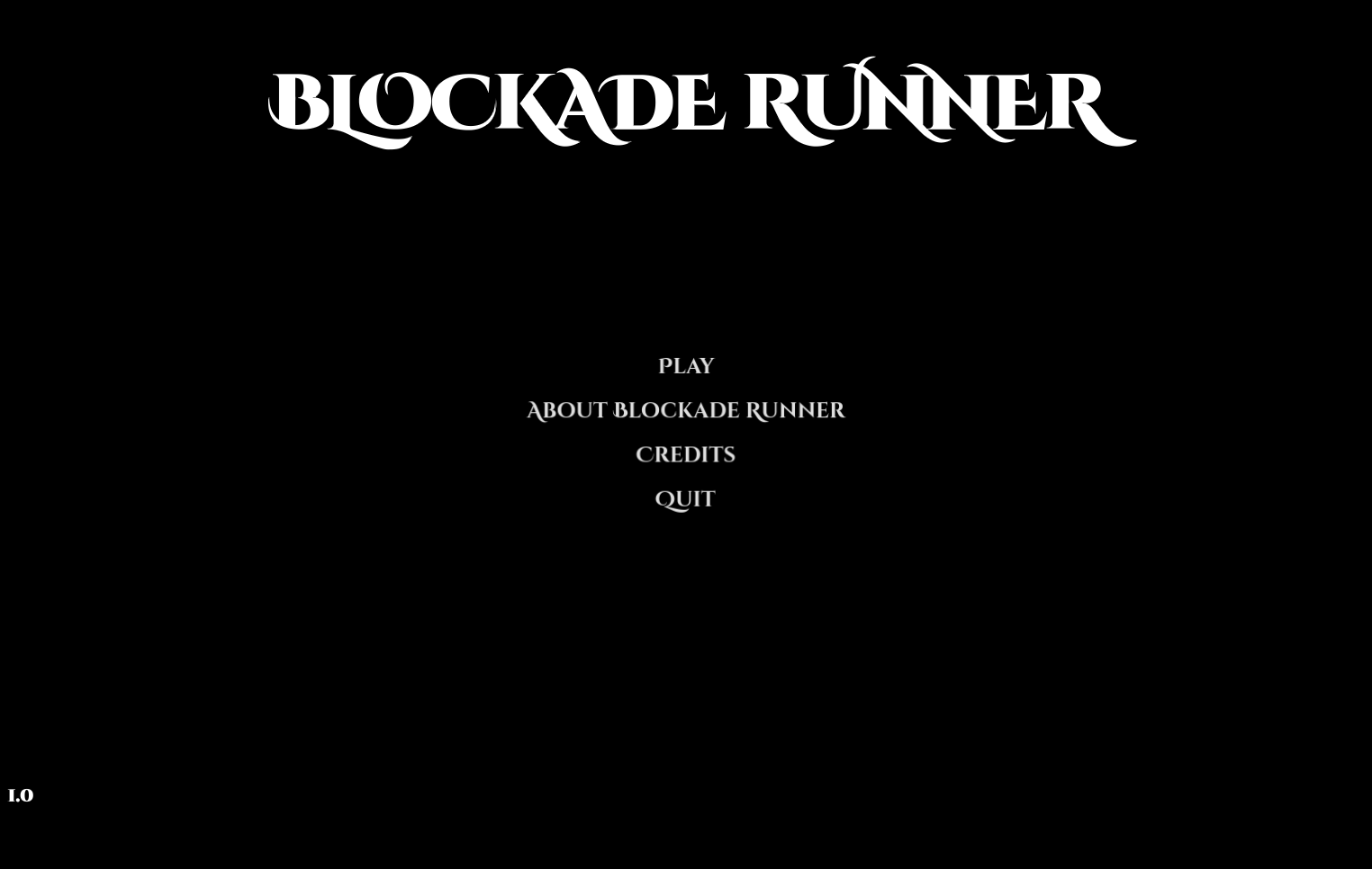 Cover image for BLOCKADE RUNNER
