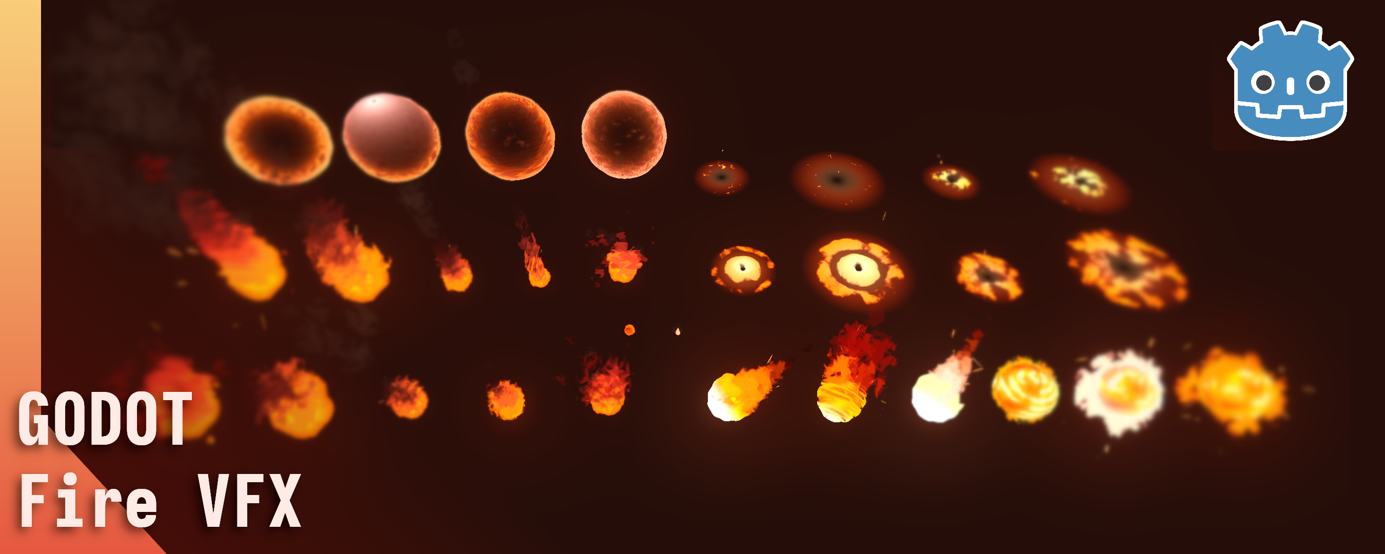 Binbun Godot Fire VFX Kit