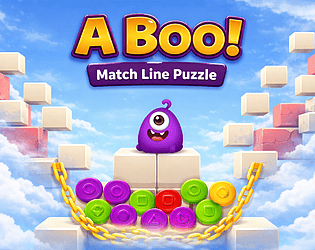 A Boo! Match Line Puzzle game screenshot