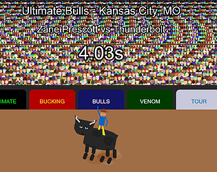 Ultimate Bucking Bulls game screenshot