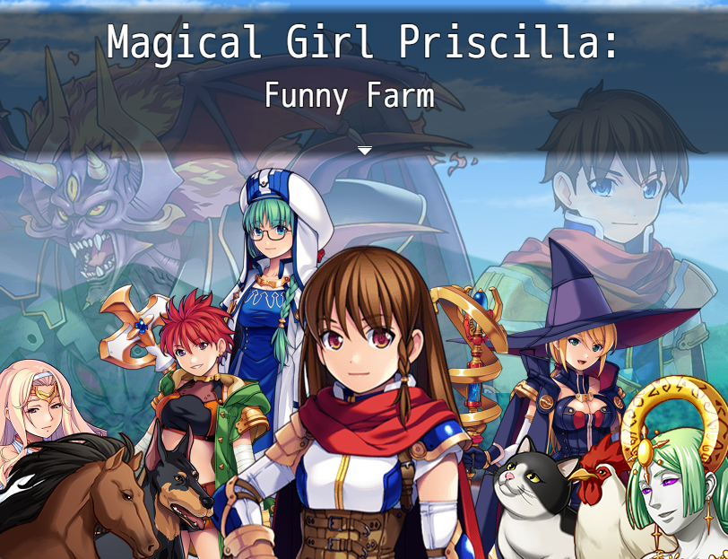Cover image for Magical Girl Priscilla: Funny Farm