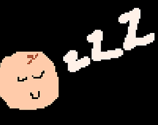 Baby sleeps calmly