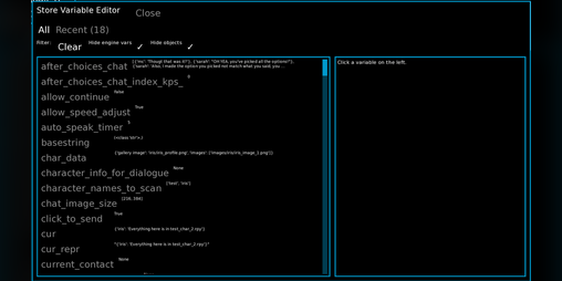 Cover image for Kesash's renpy debugger and cheat engine