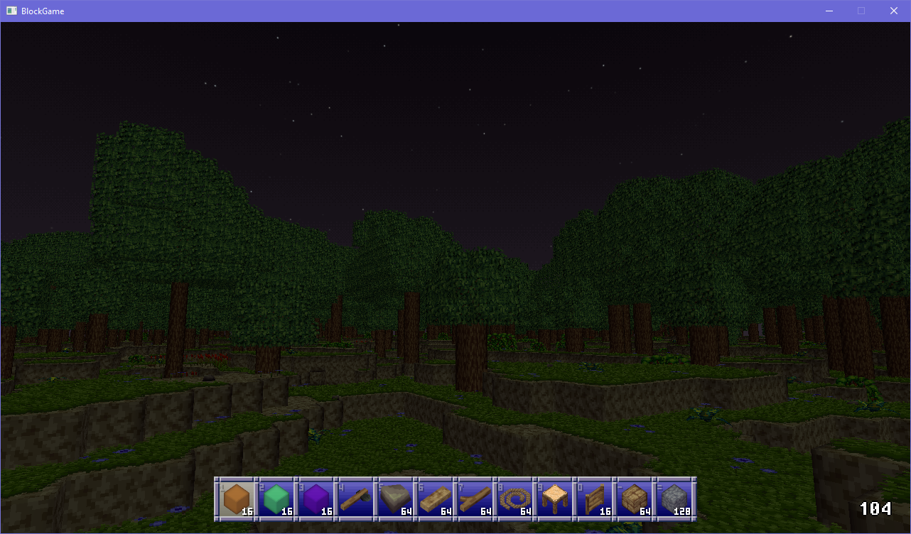 Block Photo Widget Game Block Game Update #2: fences, transparency, reflective materials, and ...