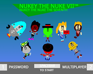 Nukey The Nuke 7™ game screenshot