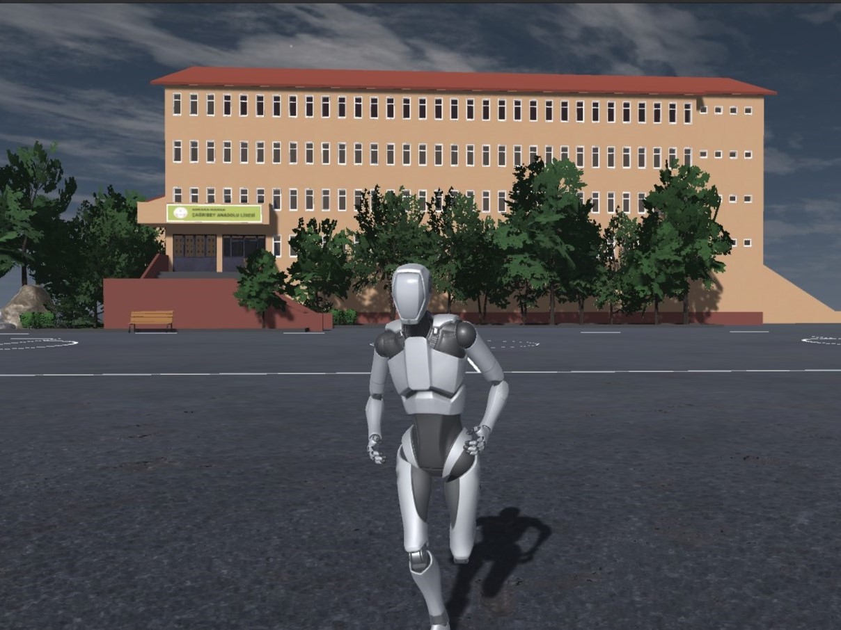 Çağrıbey Anadolu Lisesi 3d third person