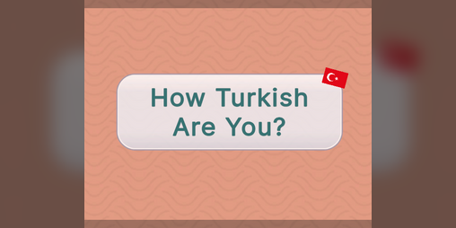 Cover image for How Turkish Are You?