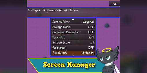 Cover image for Hakuen Studio Screen Manager for RPG Maker MZ