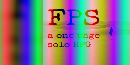 Cover image for FPS One Page Solo RPG