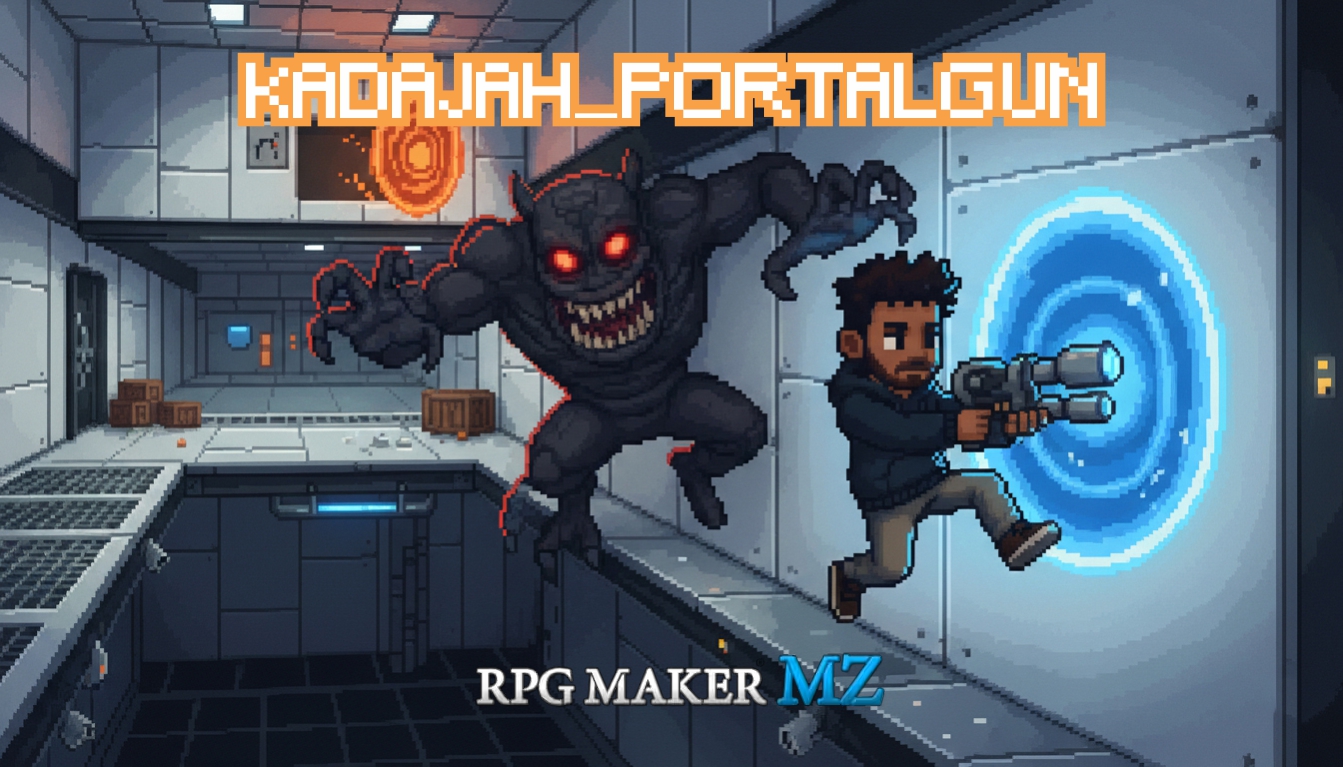 Kadajah's Portal Gun - Spatial Transport System for RPG Maker MZ by Kadajah