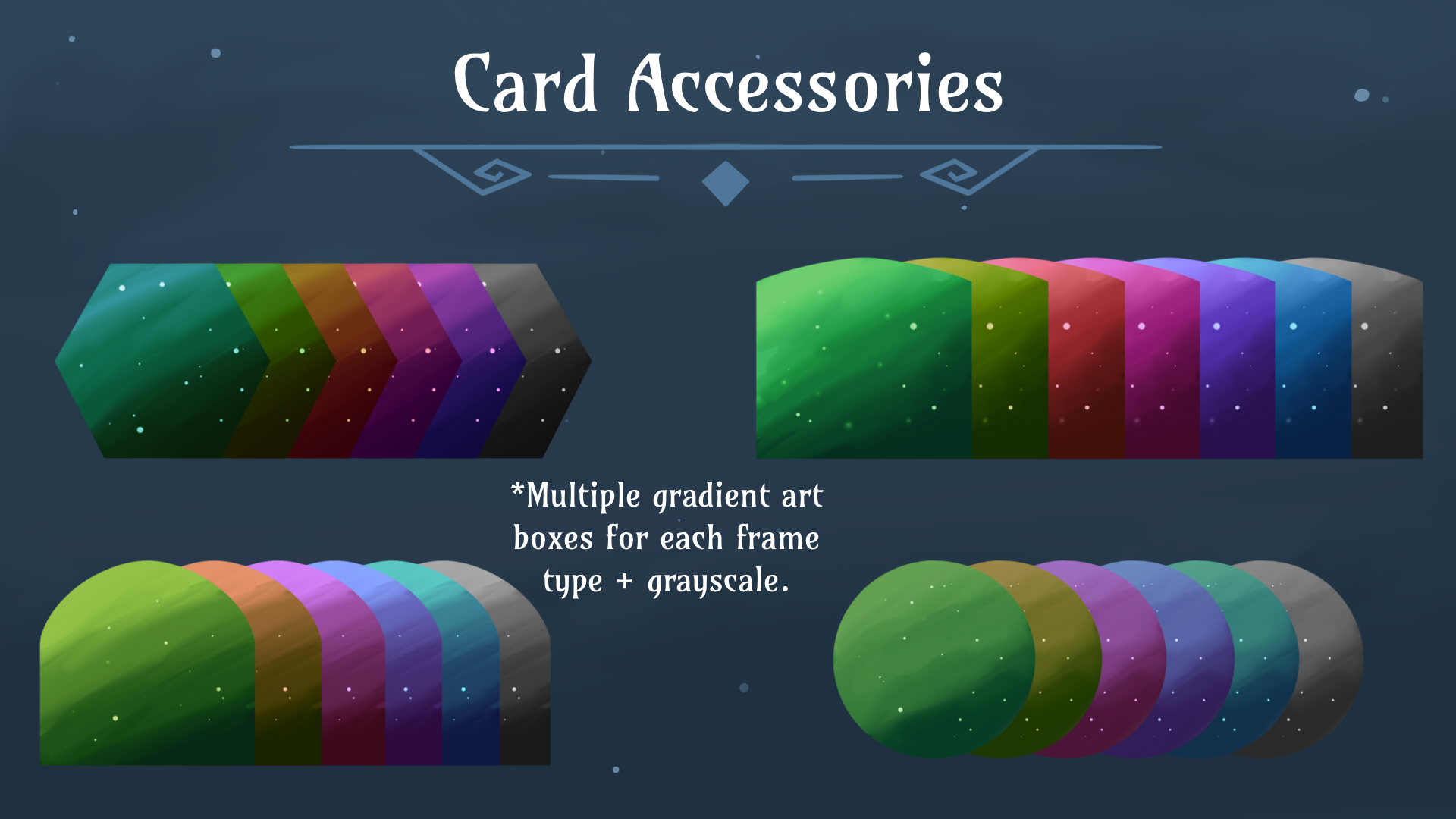Create your own card - Fantasy UI Pack- Hand-Drawn UI & Card Assets for ...