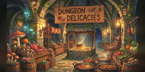 Cover image for Dungeon Delicacies