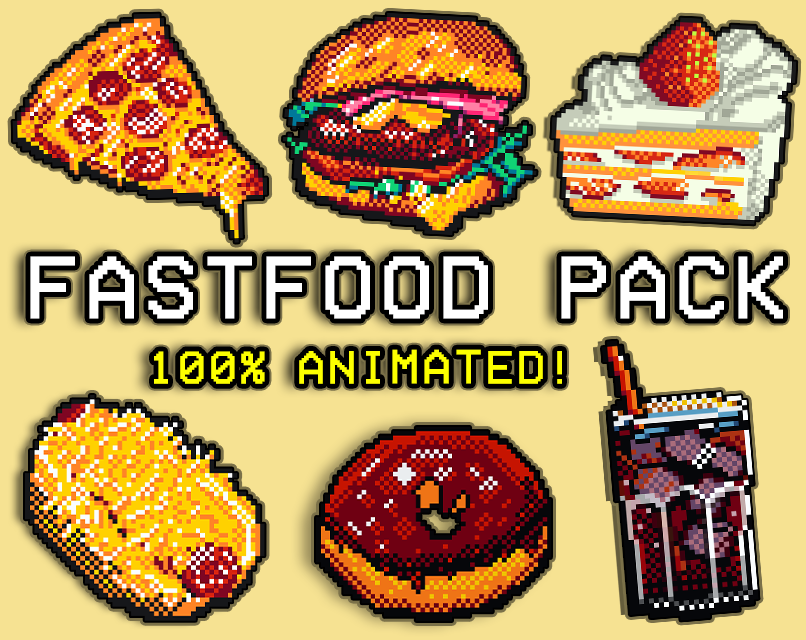 Instant FastFood Pack – 64×64