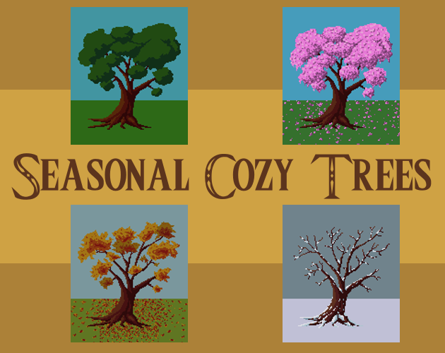 Seasonal Cozy Trees by Axiom Studio