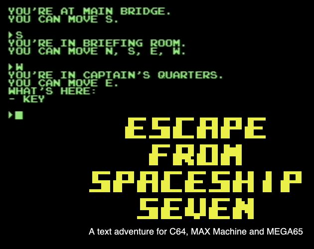 Cover image for Escape From Spaceship Seven