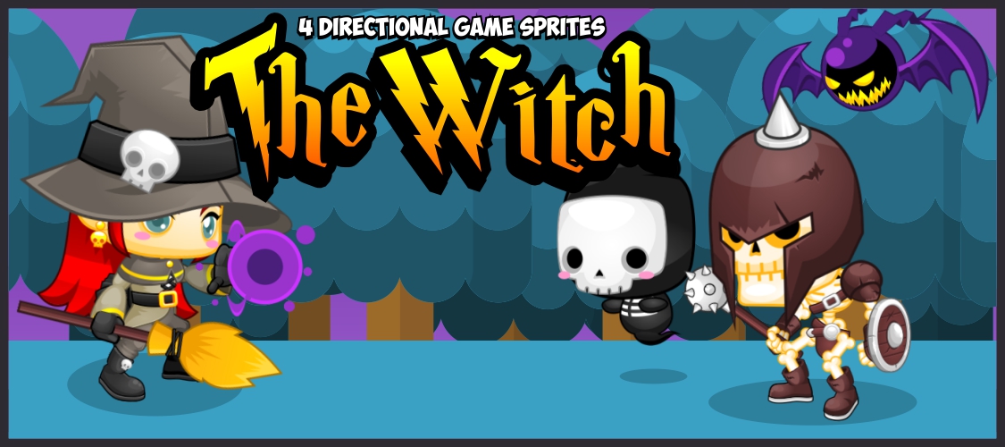 The Witch - Game Sprites