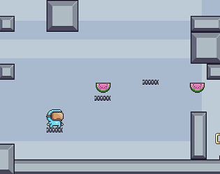 WinterObby game screenshot