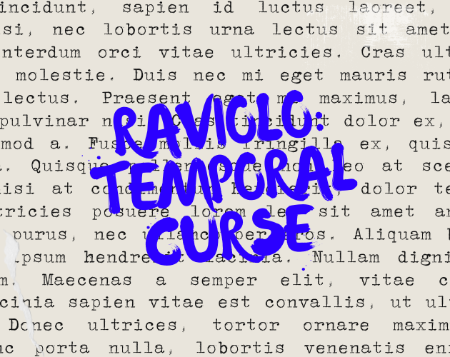 Cover image for Raviolo: Temporal Curse
