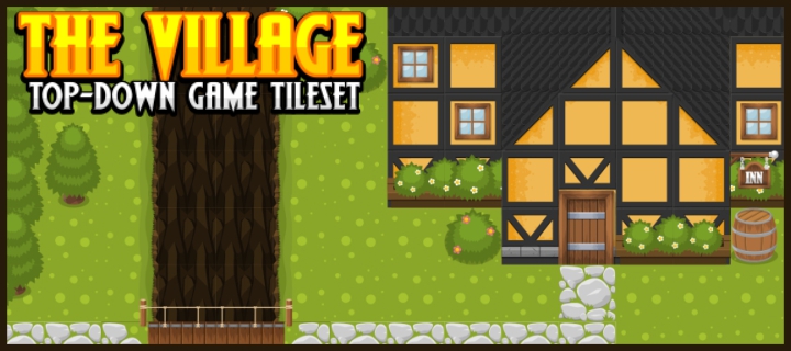 The Village - Top Down Tileset