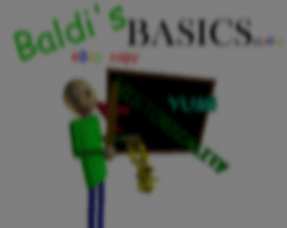 Baldi's Basics EKERD117 edition game screenshot