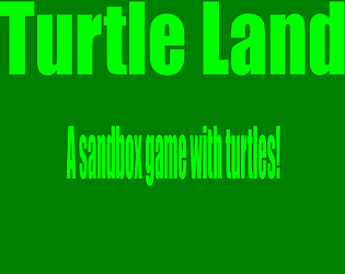Turtle Land game screenshot