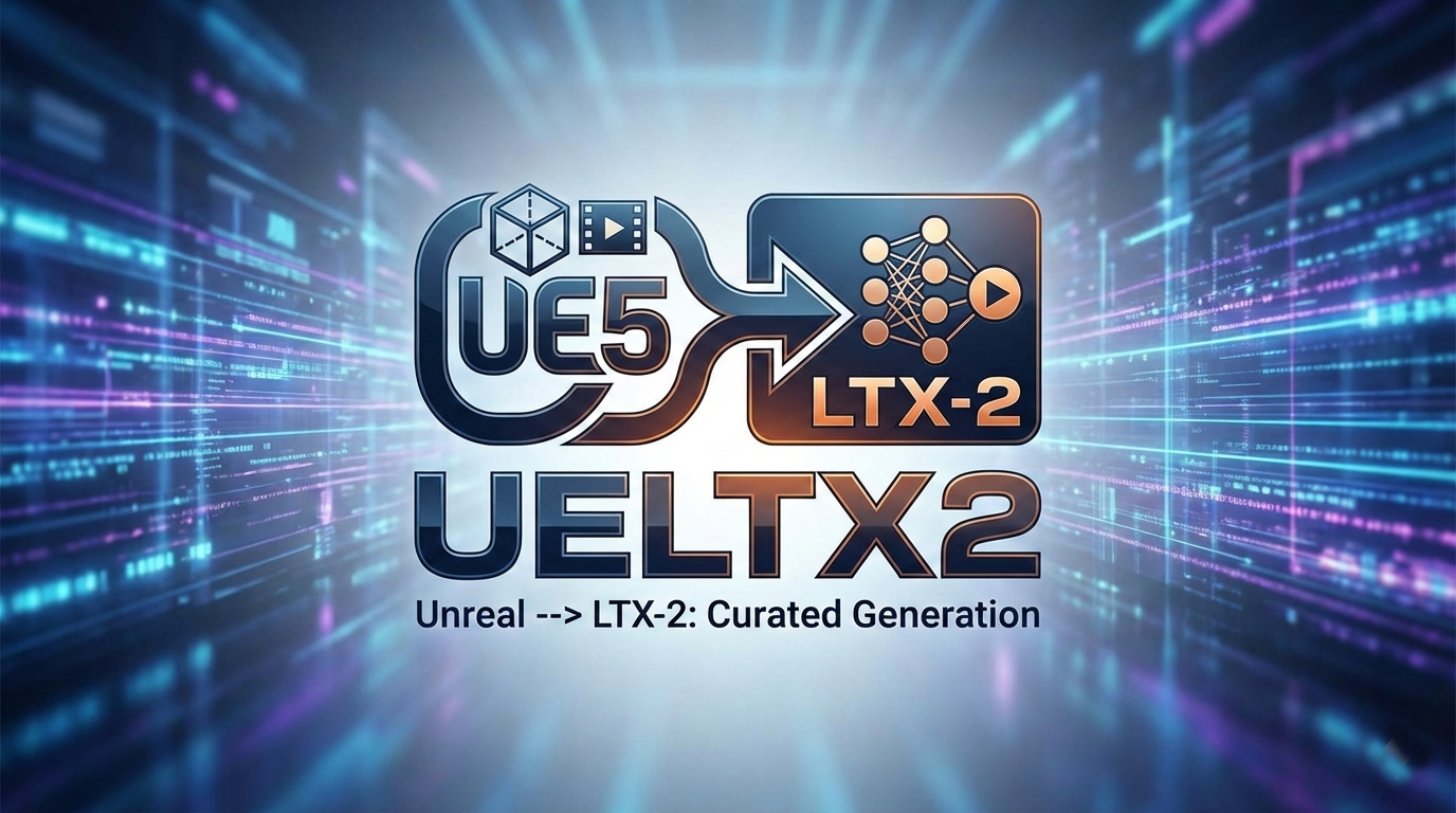 UELTX2: Unreal to LTX-2 Curated Video Generation