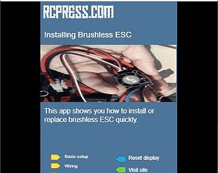 RCPRESS Installing Brushless ESC