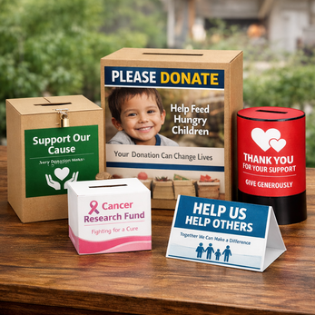 Fund Collection Box Custom Fundraising Boxes to Boost Trust and Contributions by Harry