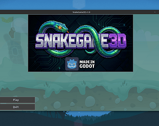 SnakeGame3D game screenshot
