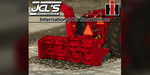 Cover image for International 80 Snow Blower
