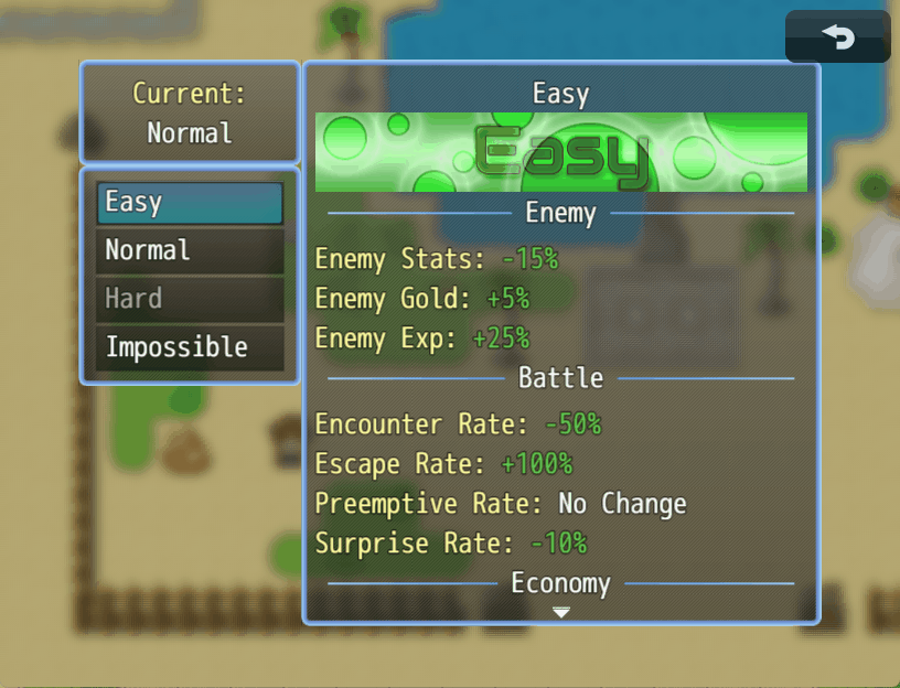 Version 1.5.0 Release Notes - [CGMZ] Difficulty for RPG Maker MZ by ...