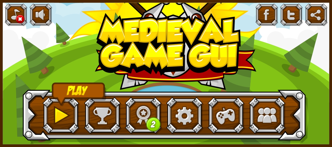 Medieval Game GUI