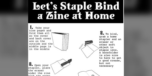 Cover image for Free Saddle Stitch Zine Infographic
