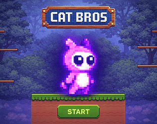 Cat Bros game screenshot