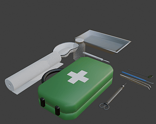Medical tool simple pack. game screenshot