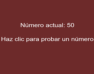 Adivina el numero game screenshot