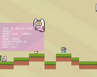 Master Frog: the way of Ninja game screenshot