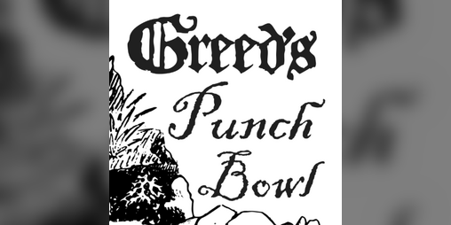 Cover image for Greed's Punch Bowl (A Bandit Hideout Adventure Location)