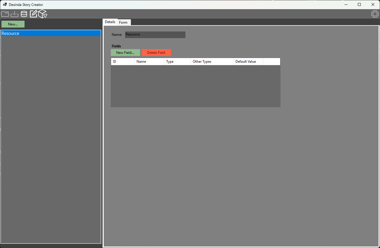 Improved Visuals, New Database Explorer - Story Creator by DesindaDev