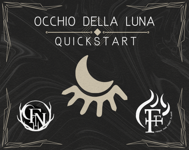 Cover image for L'Occhio della Luna - From the First Flame Quickstart
