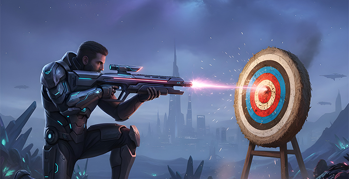 Shooter game screenshot