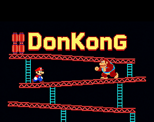 DonKong game screenshot
