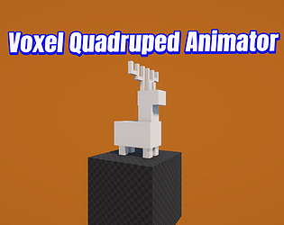 Voxel Quadruped Animator