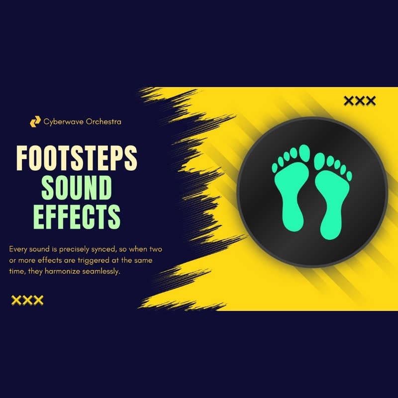 Footsteps Rendered Above Listener RPG Footsteps SFX - Smart Footsteps Sound System by Cyberwave Orchestra