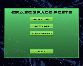 Erase Space Pests game screenshot